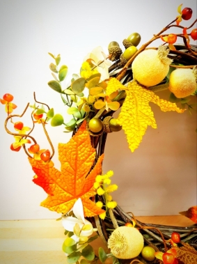 Autumn Door Wreath