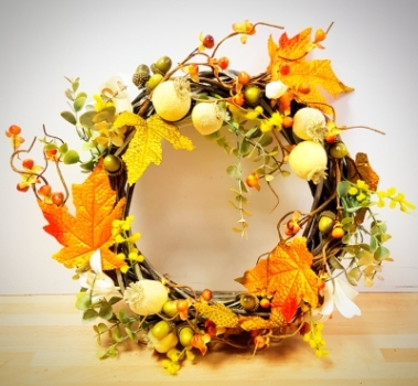 Autumn Door Wreath