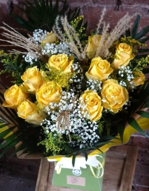 Just Yellow Roses